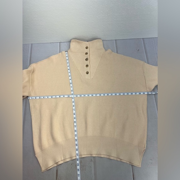 NWT Womens Long Sleeve Button Up Drop Shoulder Sweaters Fall Oversized - Picture 12 of 17